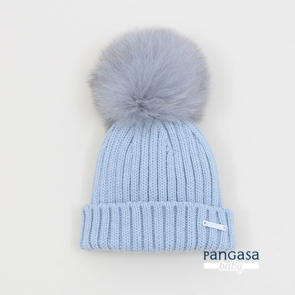 Pangasa Powder Blue Ribbed Hat