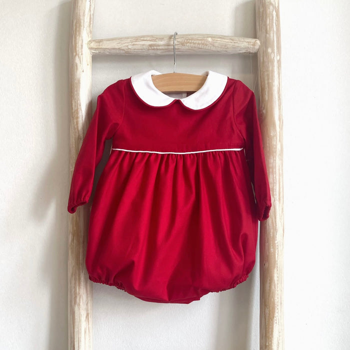 Exclusive Red Christmas Boys Romper