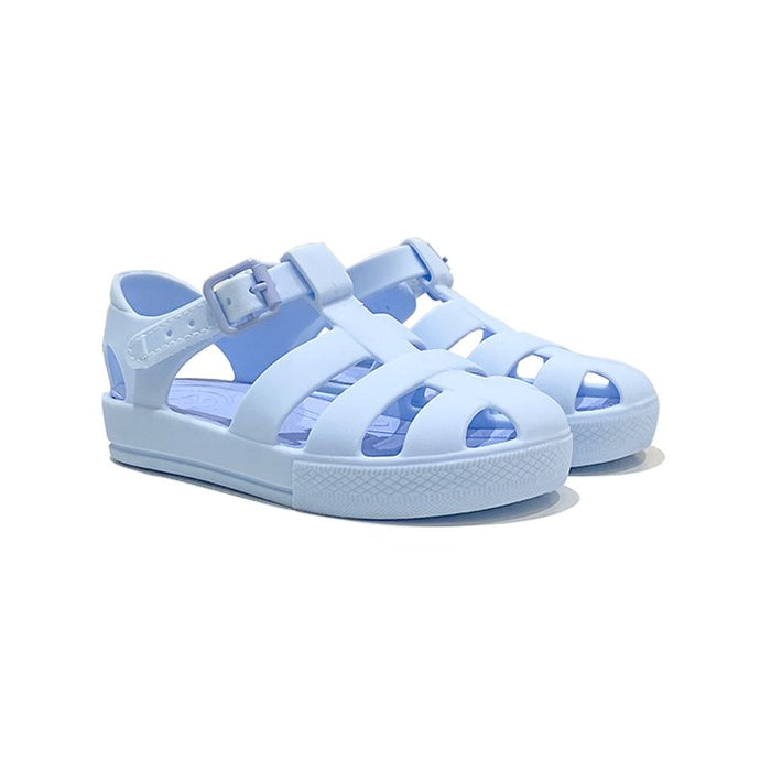Blue Marena Jelly Shoes
