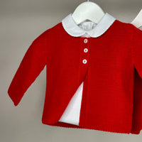 Boys Red Classic Three Piece Set