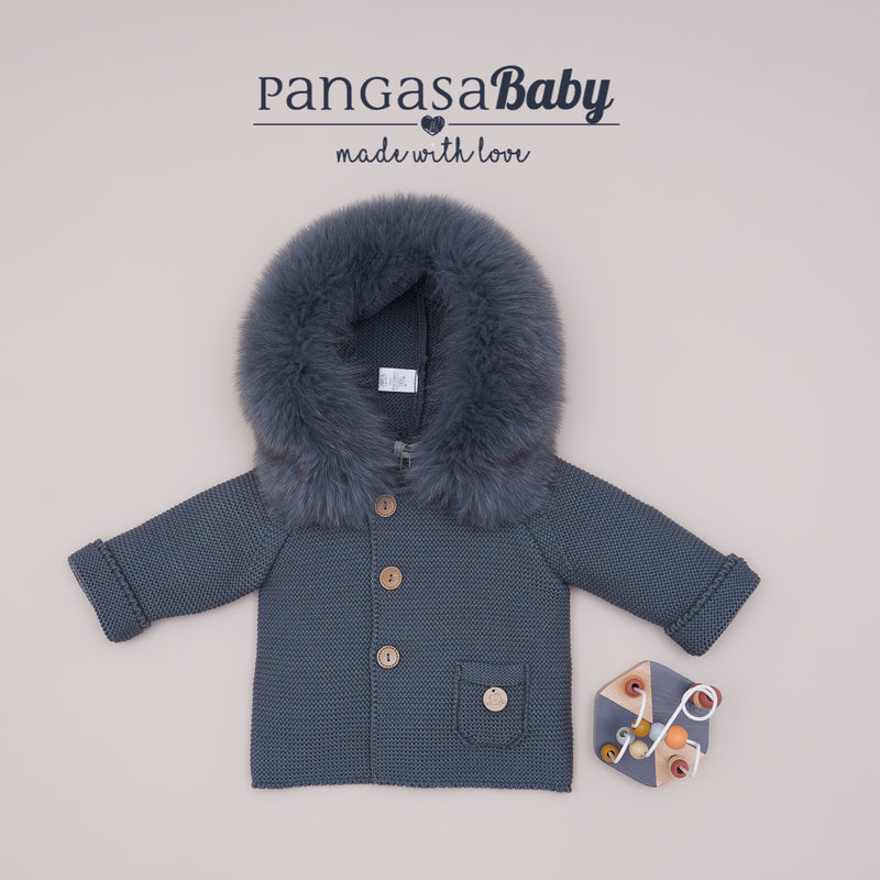 Pangasa Petrol Blue Classic Jacket