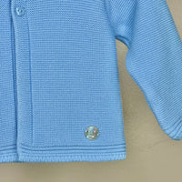 Blue Knitted Cardigan