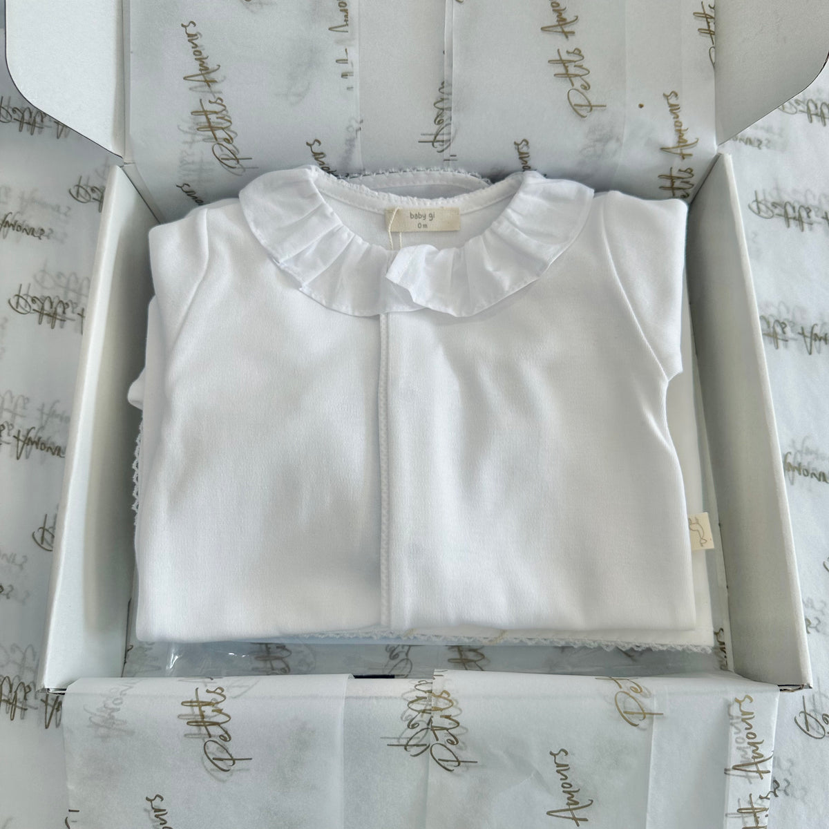 White Cotton Angel Wing Gift Box