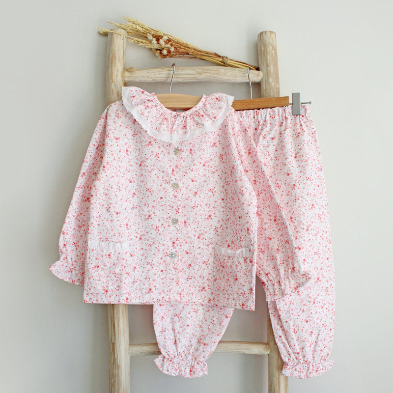 Pink Floral Pyjamas
